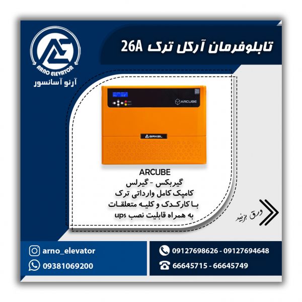 تابلوفرمان آرکل آرکیوب